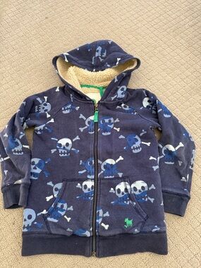 Mini Boden Kids Sherpa Lined Hoodie